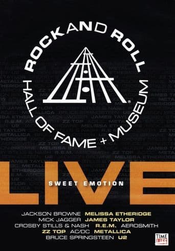 Rock and Roll Hall of Fame Live: Sweet Emotion poster art