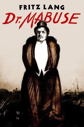 Dr. Mabuse, the Gambler poster art