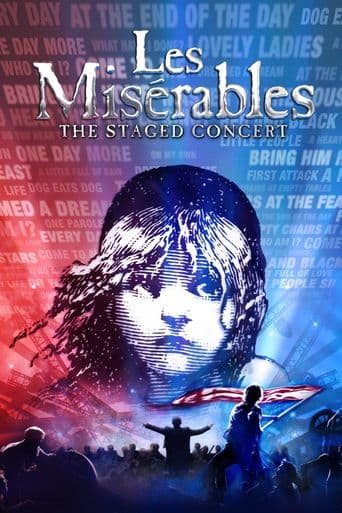 Les Misérables: The Staged Concert poster art