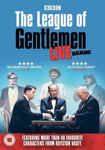 The League of Gentlemen - Live Again! poster art