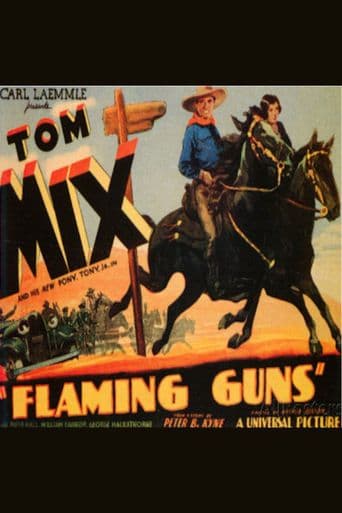 Flaming Guns poster art