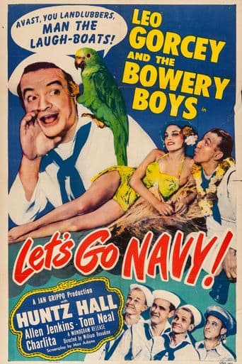 Let's Go Navy! poster art