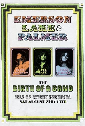 Emerson, Lake & Palmer: The Birth of a Band, Isle of Wight Festival 1970 poster art