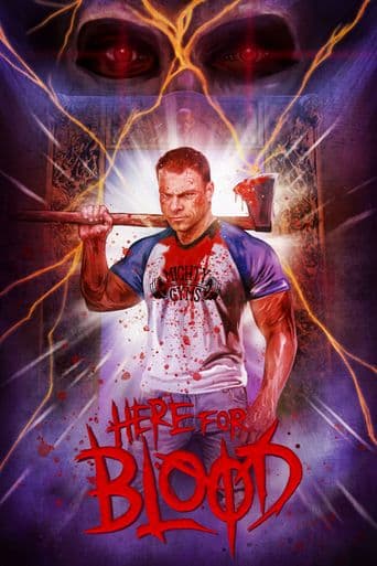 Here For Blood poster art