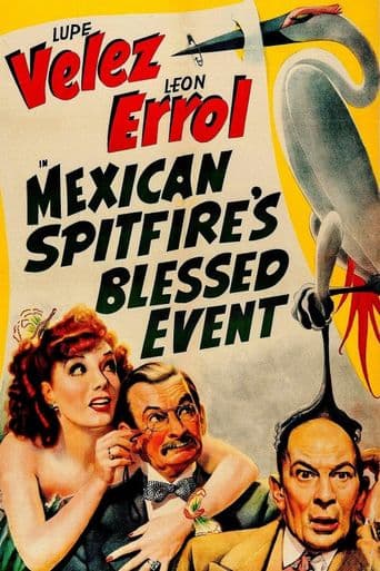 Mexican Spitfire's Blessed Event poster art