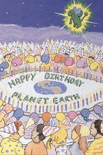 Earthday Birthday poster art