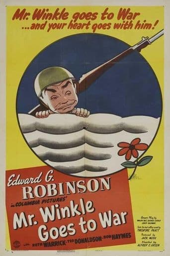 Mr. Winkle Goes to War poster art