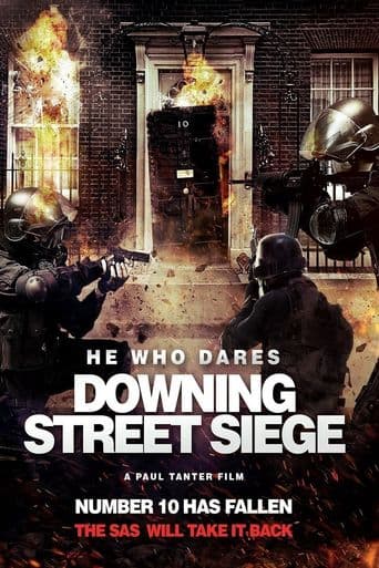 He Who Dares: Downing Street Siege poster art