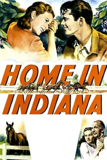 Home in Indiana poster art