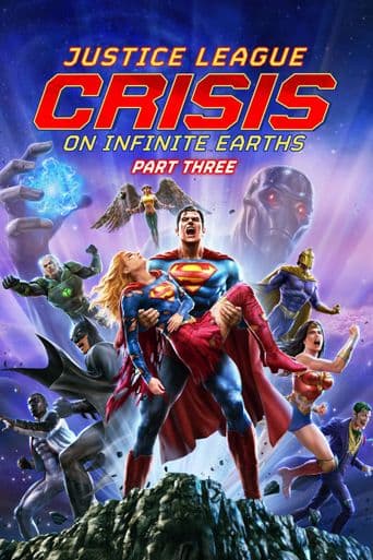 Justice League: Crisis on Infinite Earths Part Three poster art