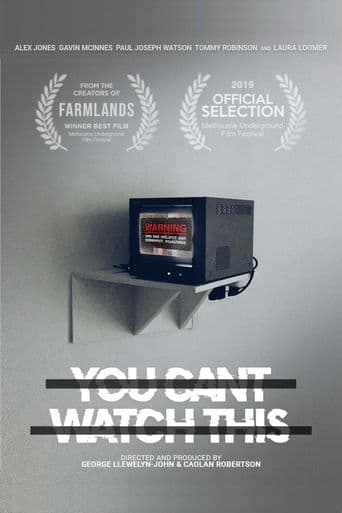 You Can't Watch This poster art