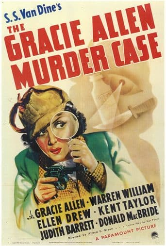 The Gracie Allen Murder Case poster art