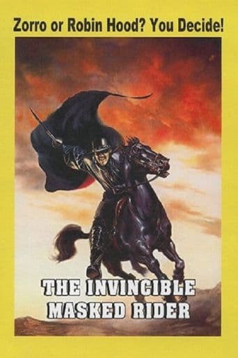 The Invincible Masked Rider poster art