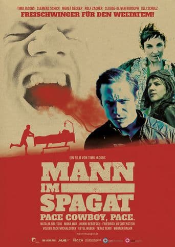 Mann im Spagat: Pace, Cowboy, Pace poster art