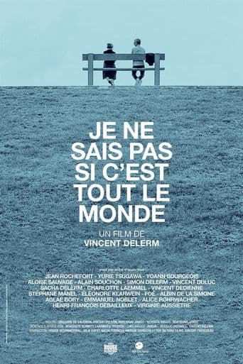 Je ne sais pas si c'est tout le monde poster art