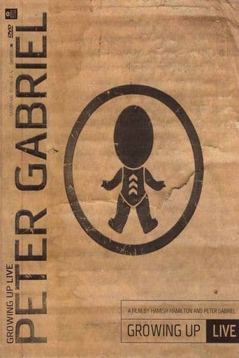 Peter Gabriel: Growing Up Live poster art