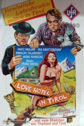 Love-Hotel in Tirol poster art
