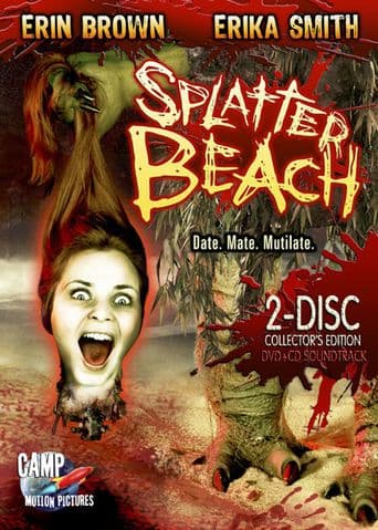 Splatter Beach poster art