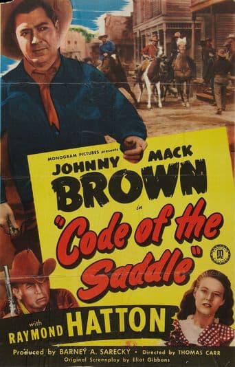 Code of the Saddle poster art