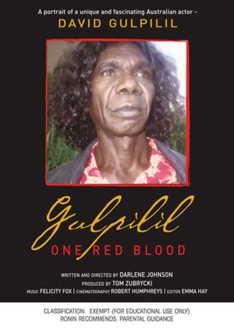 Gulpilil: One Red Blood poster art