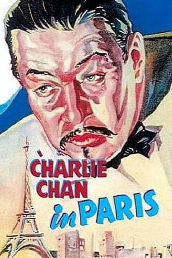 Charlie Chan in Paris poster art