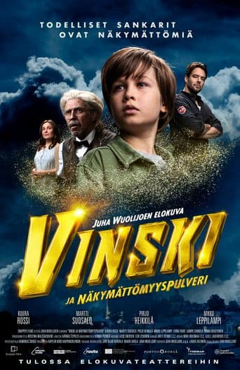 Vinski and the Invisibility Powder poster art