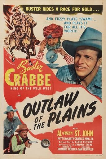 Outlaws of the Plains poster art