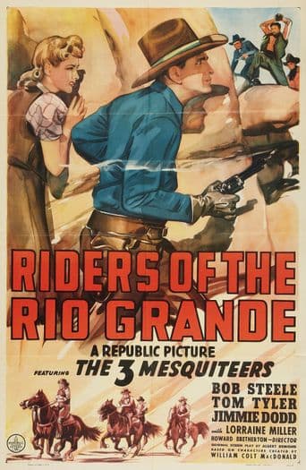 Riders of the Rio Grande poster art