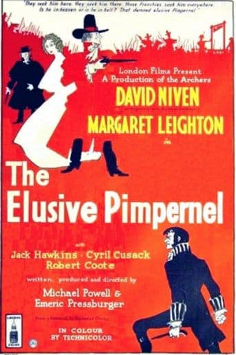 The Elusive Pimpernel poster art