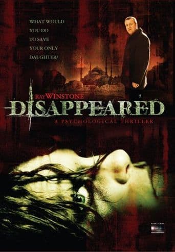 Disappeared (She's gone) poster art