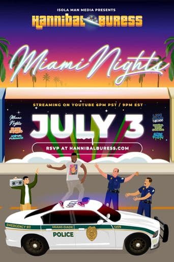 Hannibal Buress: Miami Nights poster art