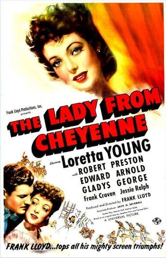 The Lady from Cheyenne poster art