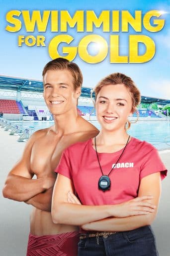 Swimming for Gold poster art