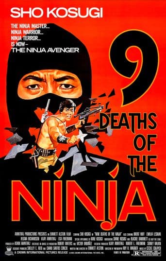 Nine Deaths of the Ninja poster art