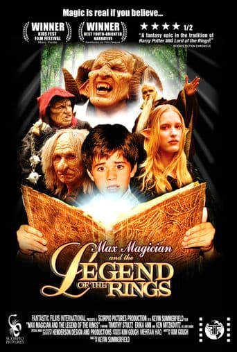 Max Magician and the Legend of the Rings poster art