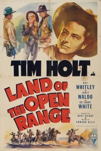 Land of the Open Range poster art