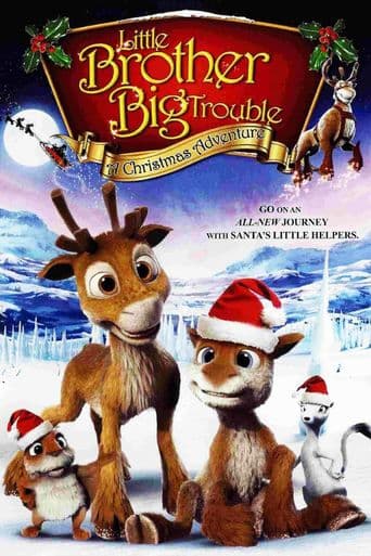 Little Brother, Big Trouble: A Christmas Adventure poster art