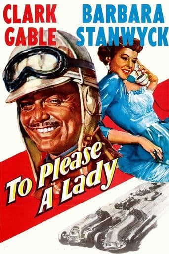 To Please a Lady poster art