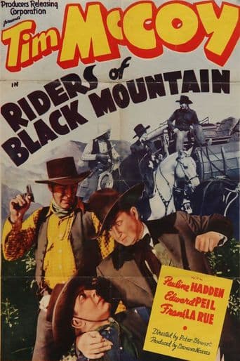 Riders of Black Mountain poster art