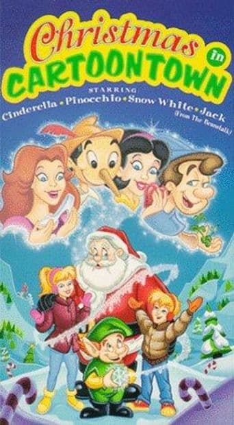 Christmas in Cartoontown poster art