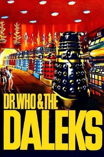 Dr. Who and the Daleks poster art