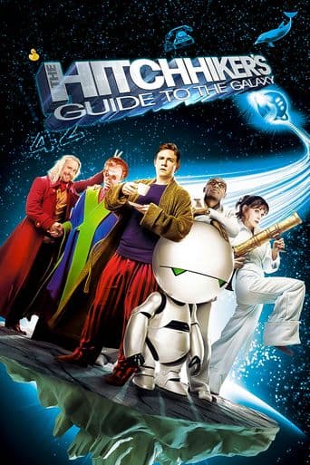 The Hitchhiker's Guide to the Galaxy poster art
