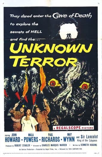 The Unknown Terror poster art