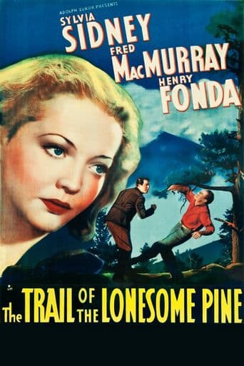 The Trail of the Lonesome Pine poster art