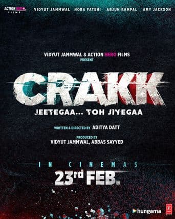 Crakk: Jeetegaa Toh Jiyegaa poster art