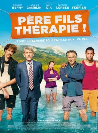 Père fils thérapie! poster art