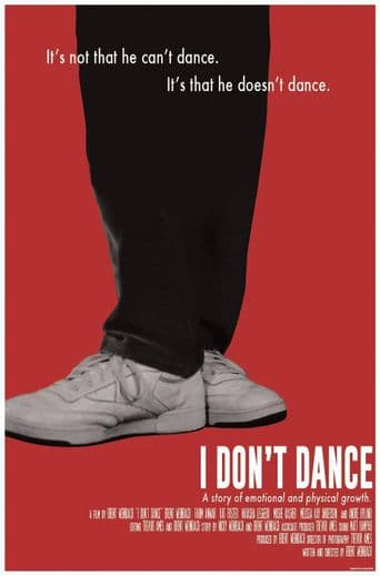 I Don't Dance poster art