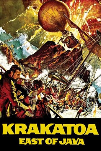 Krakatoa, East of Java poster art