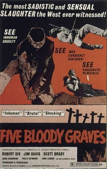 Five Bloody Graves poster art