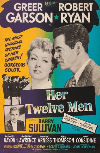 Her Twelve Men poster art